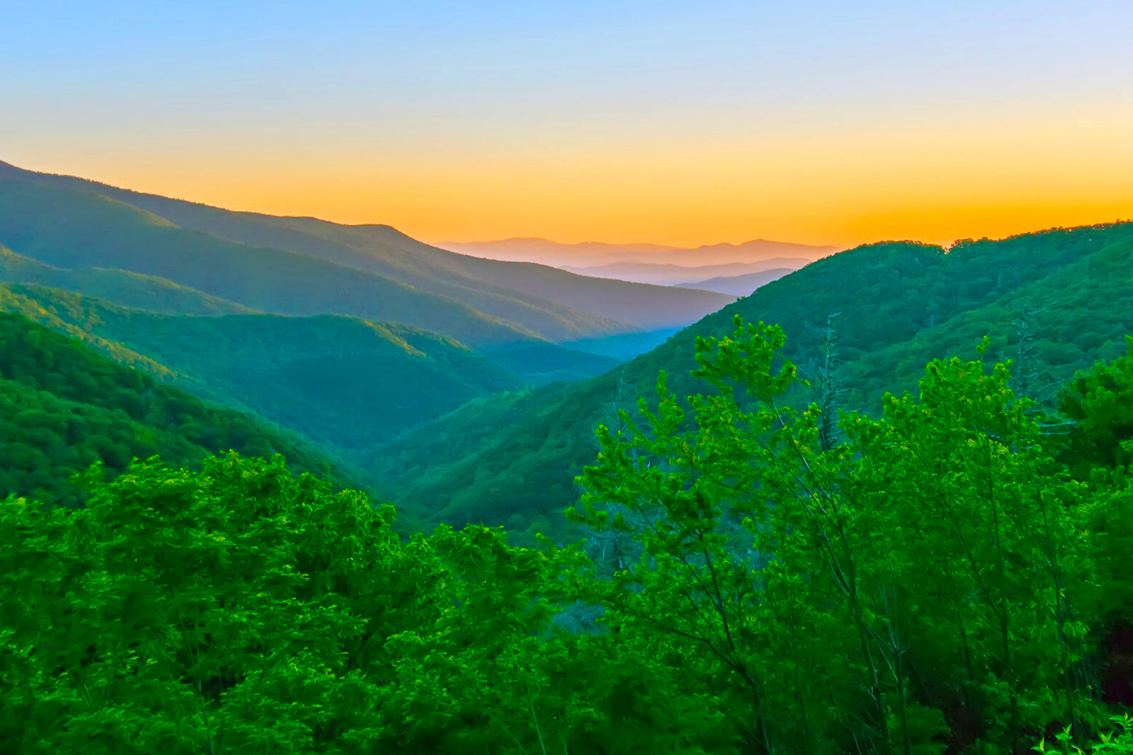 Camping in the Smoky Mountains