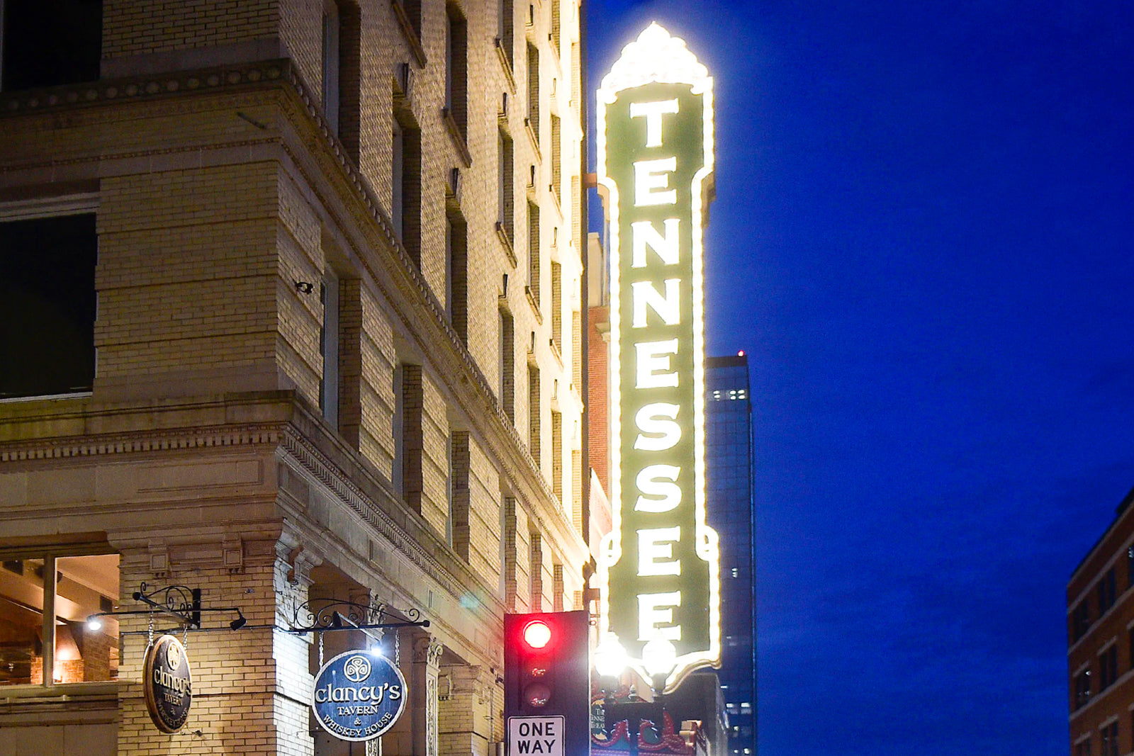 The Glowing History of Tennessee Theatre Marquee on Gay Street Knoxville