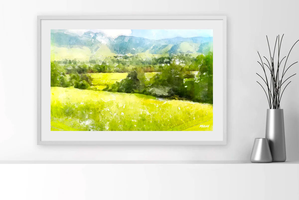 Cades Cove Canvas Art Print Product