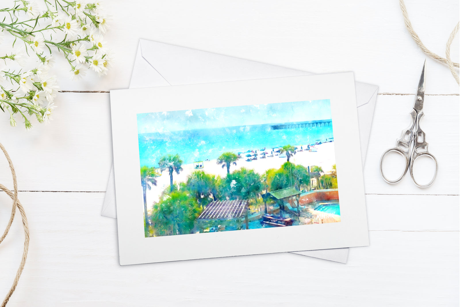 Panama City Beach Art Cards