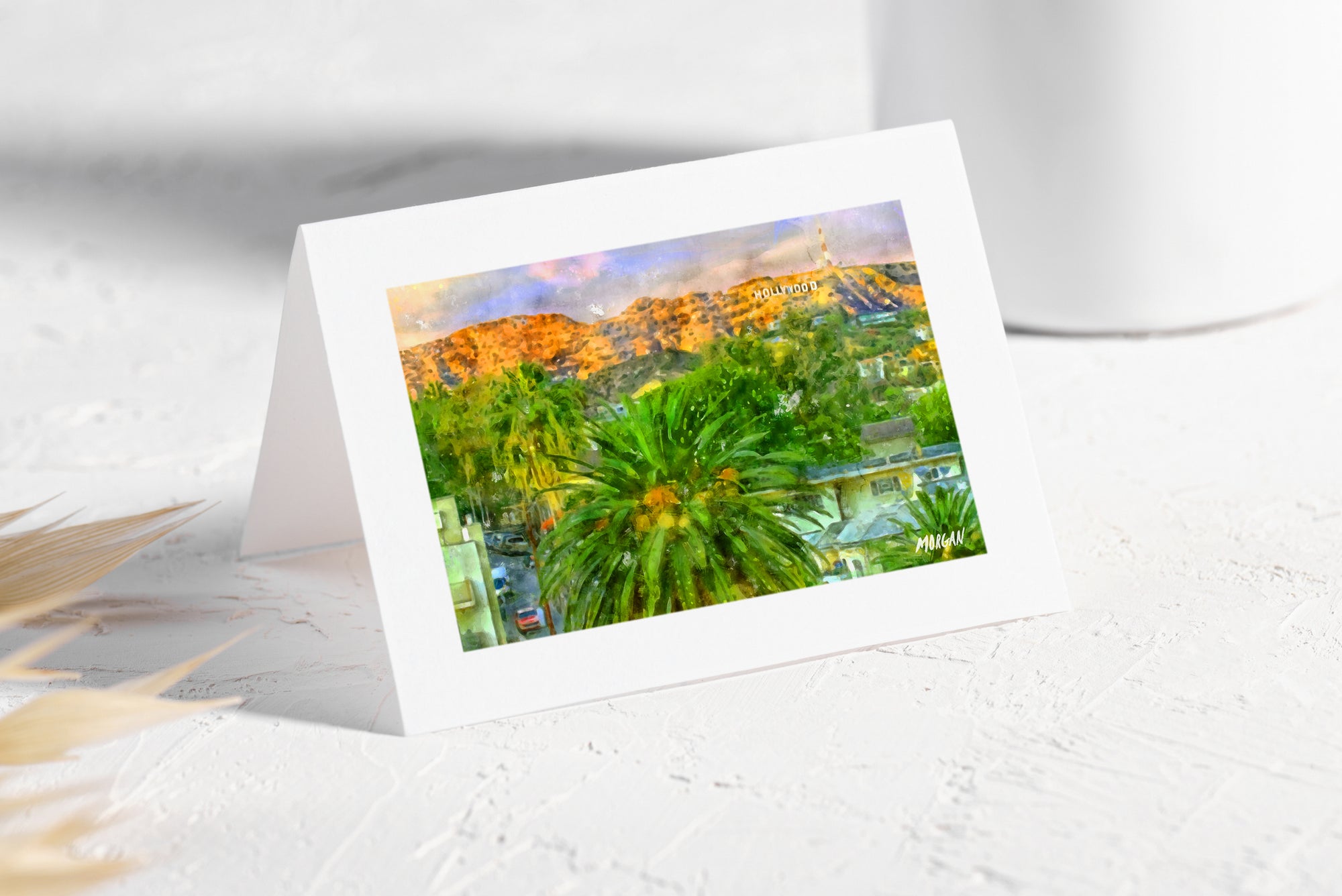 Hollywood Sign Greeting Cards LA