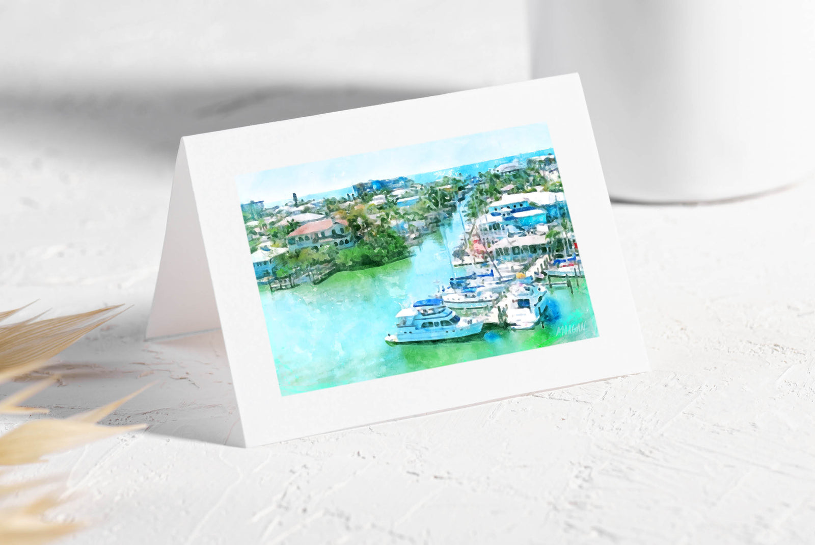 Matanzas Harbor Ft. Myers Greeting Card
