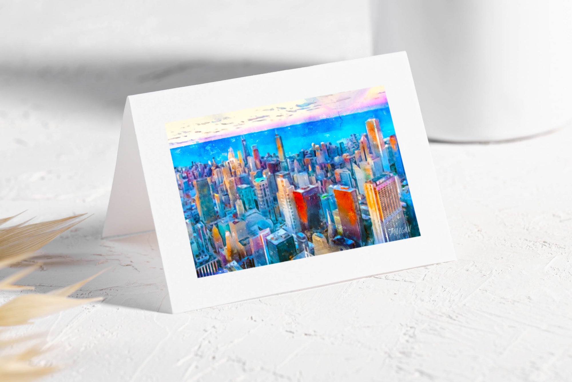 The Windy City - Chicago Skyline Greeting Cards
