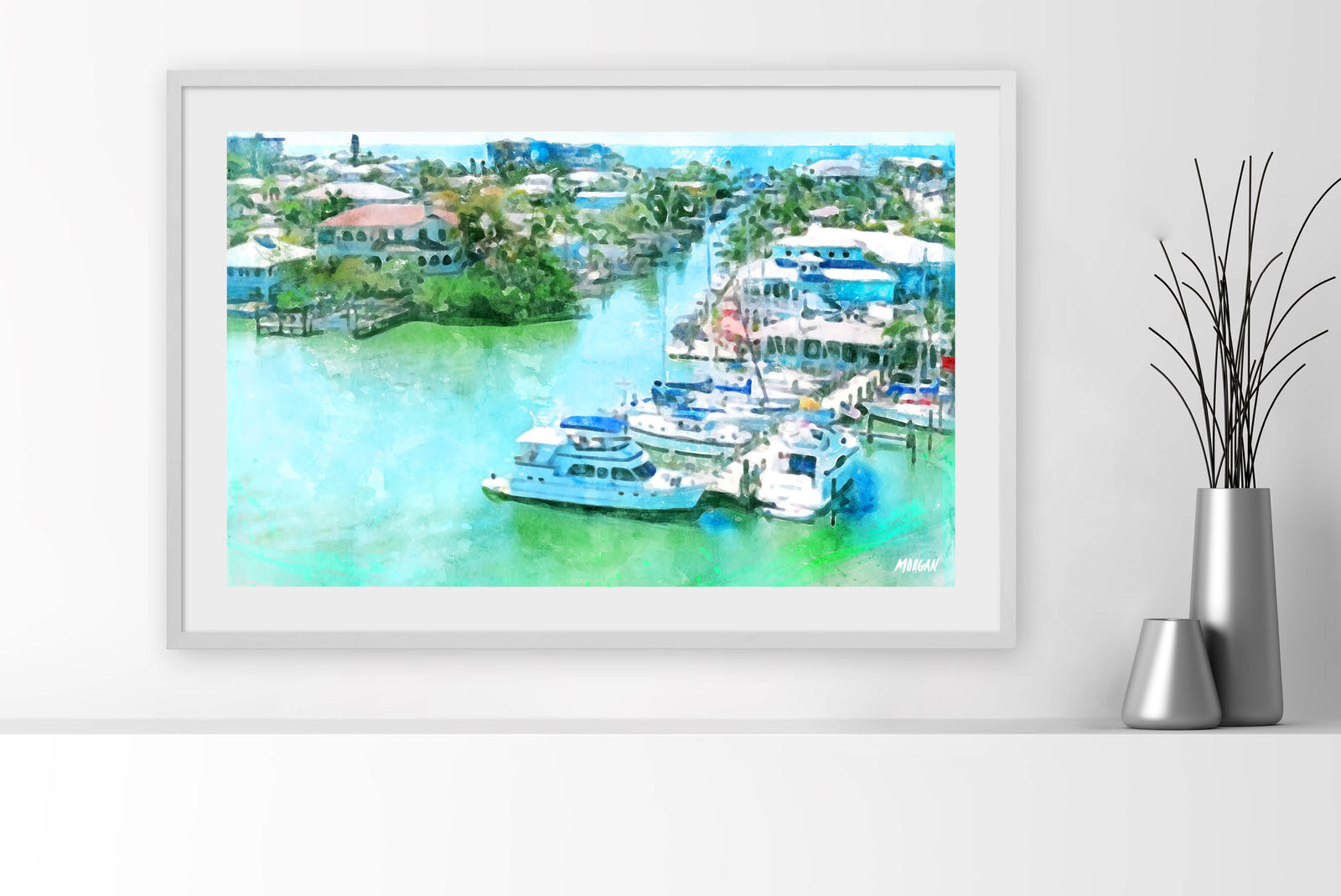 Matanzas Harbor Framed Art Prints