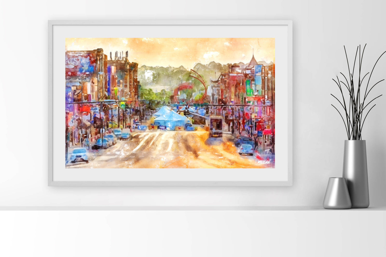 Honky Tonk Hwy Wall Art and Framed Prints