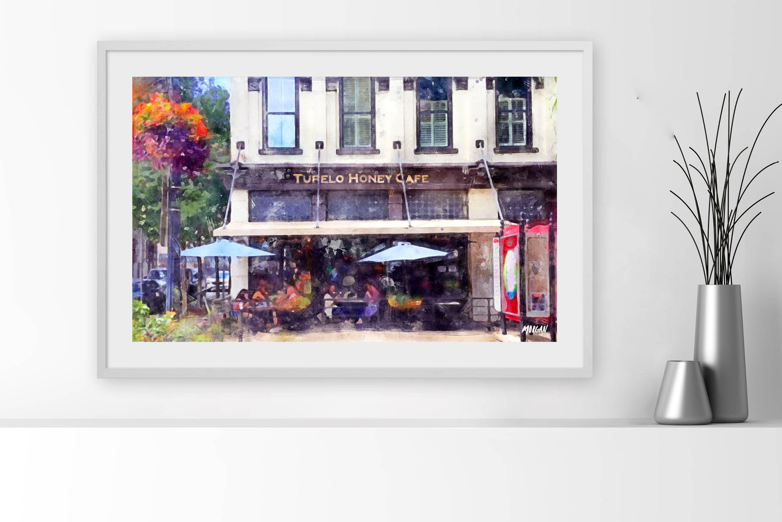 Tupelo Honey Downtown Knoxville TN Framed Art Prints