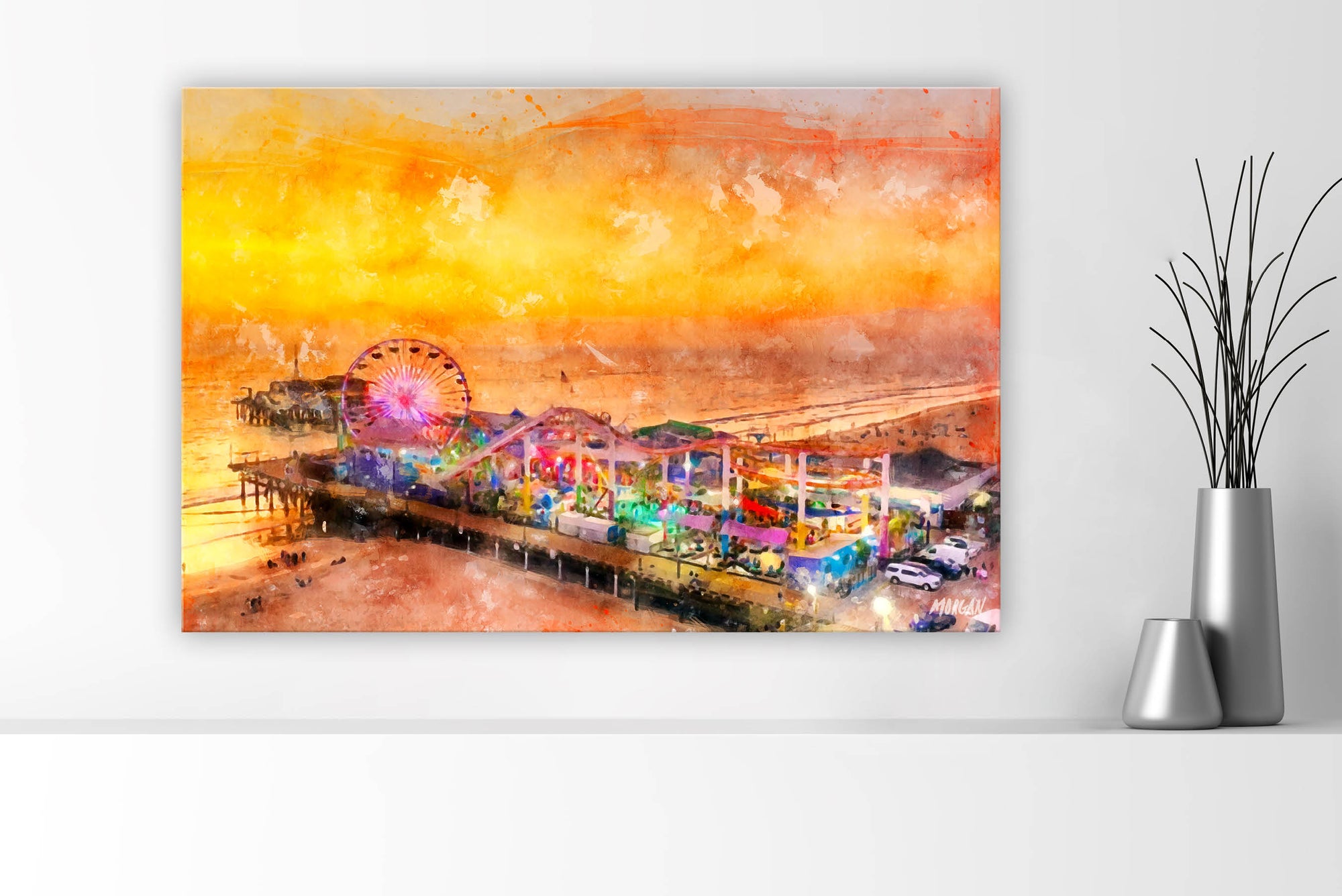 Santa Monica Pier Canvases