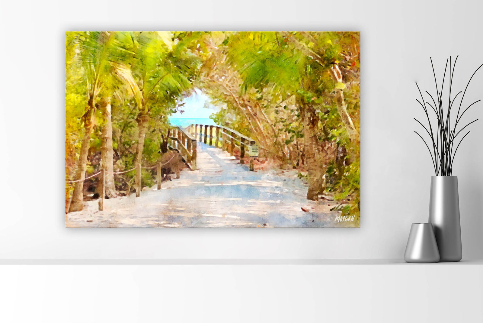 Tunnel to the Sea Sanibel Island Canvas