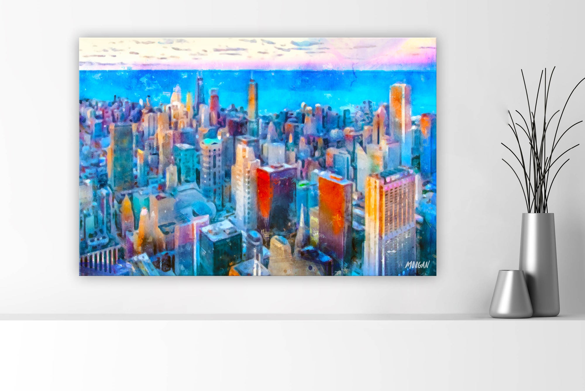 Chicago Skyline Canvases