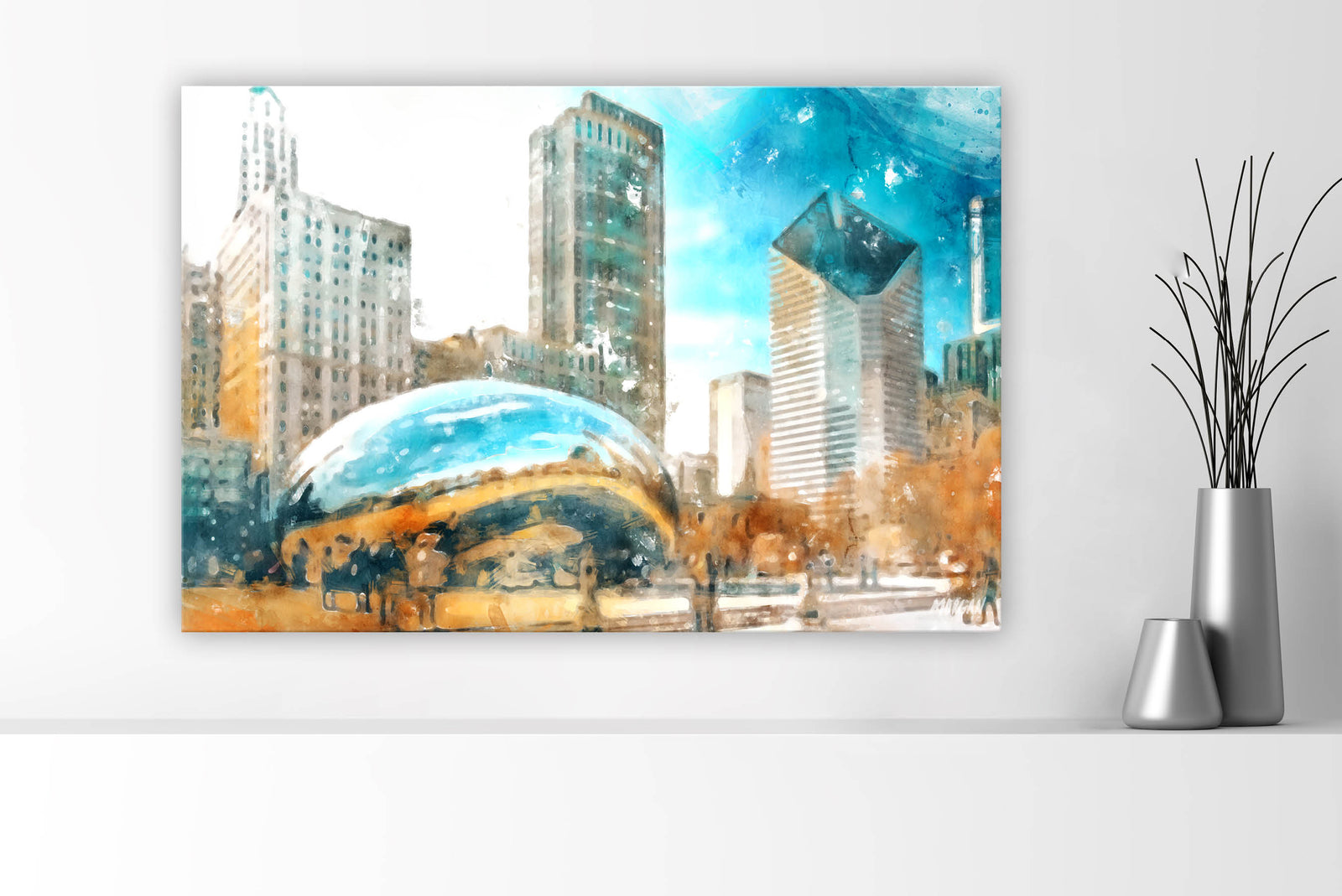 The Bean - Cloud Gate - Chicago Canvases