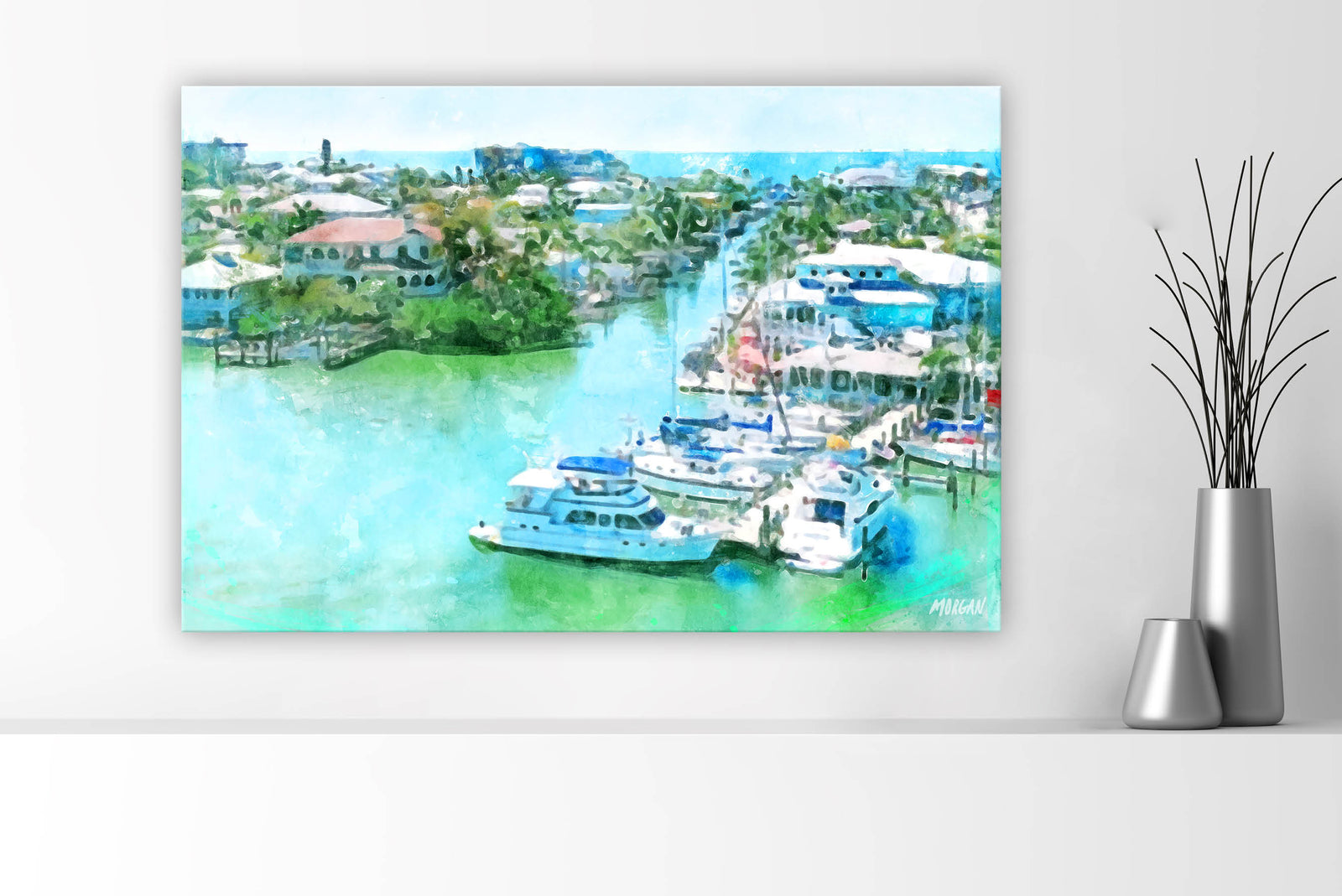 Matanzas Harbor Canvases for your home and office