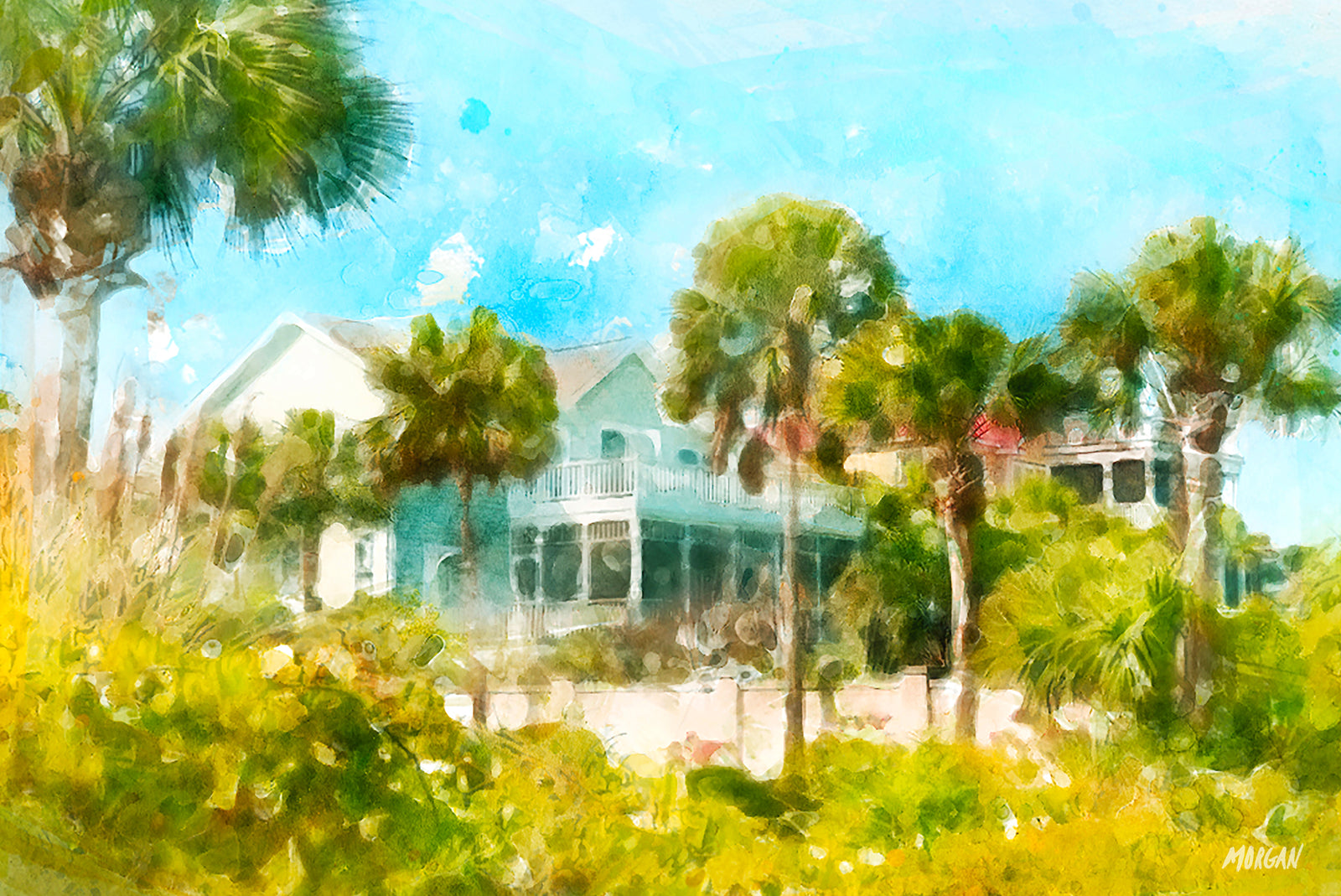 Isle of Palms Giclee Wall Art