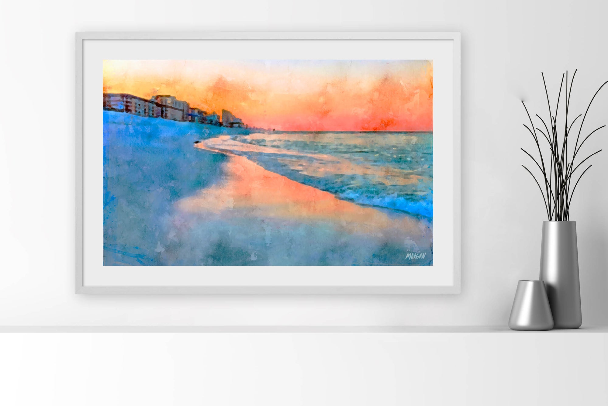 Sunrise on Panama City Beach Art Prints