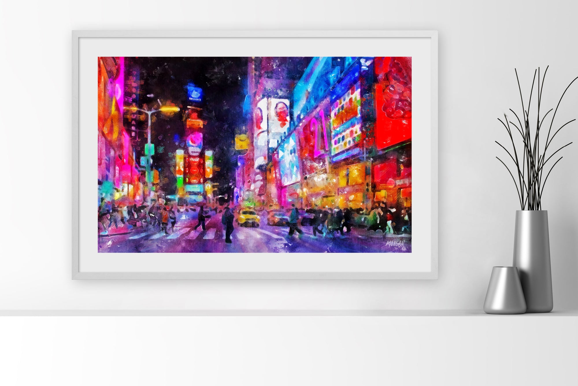 Times Square downtown New York Wall Art