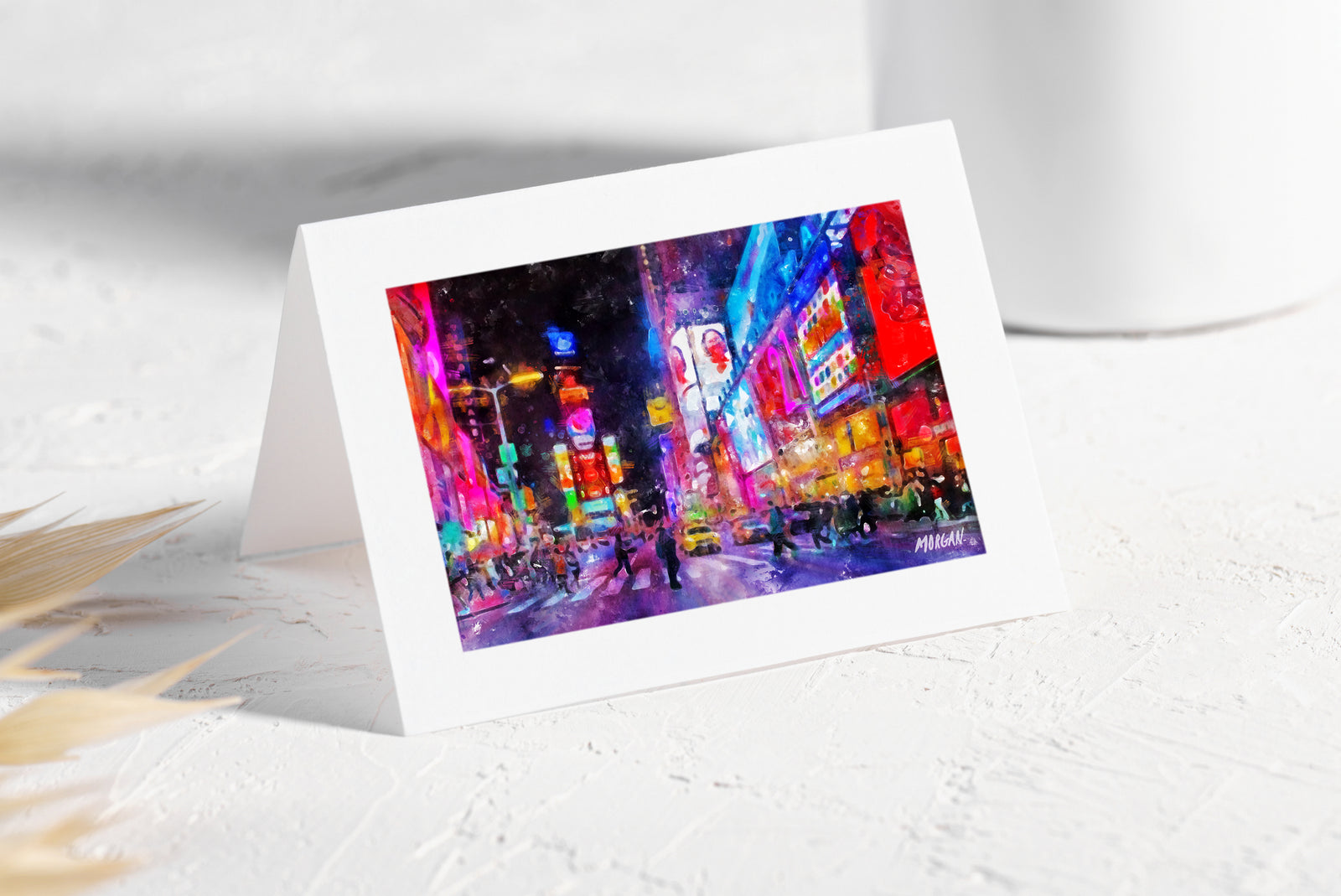 Times Square NYC Greeting Card