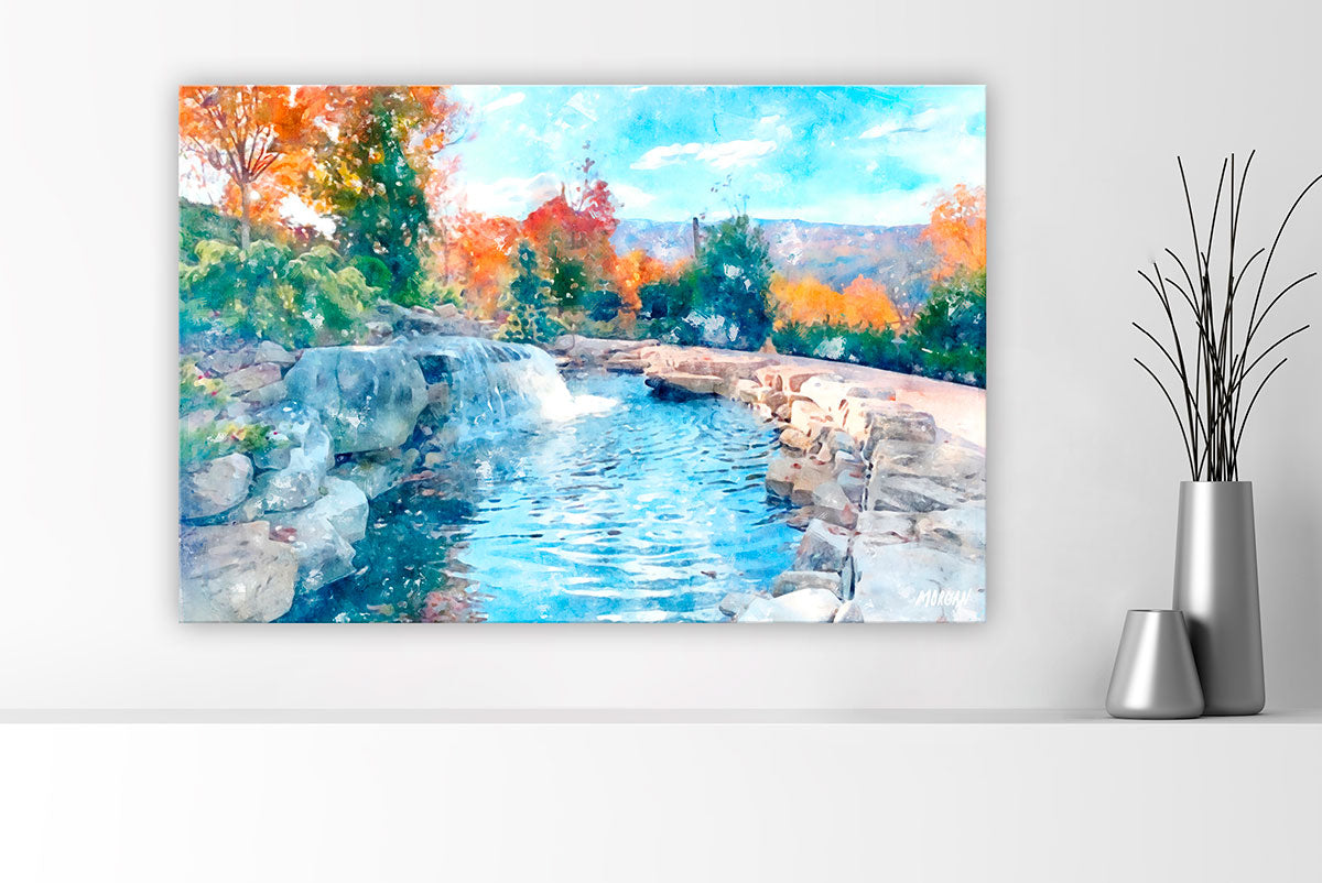 Away From It All Canvas Product