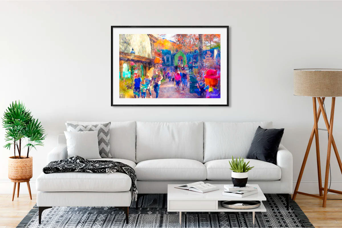 The Village Art Print Product