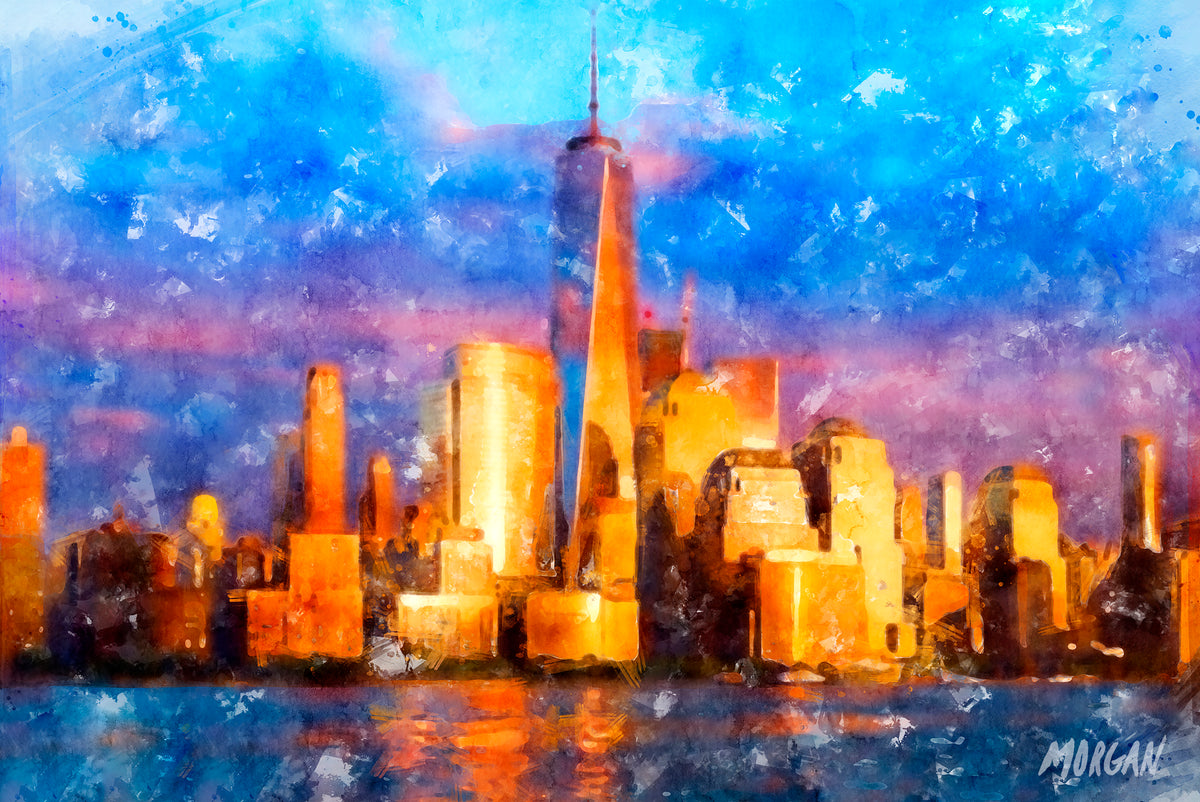 City of Gold - New York Art Card