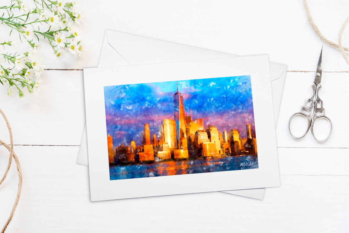 New York Skyline Greeting Card