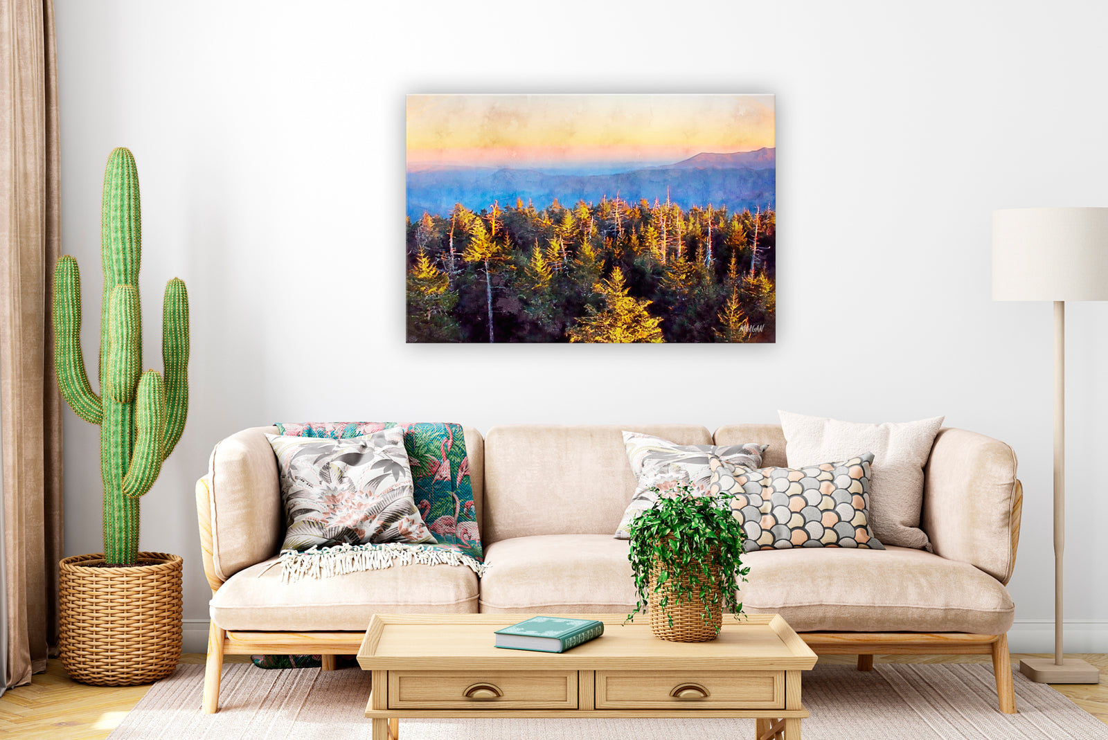 From Clingmans Dome – Smoky Mountains wall art.