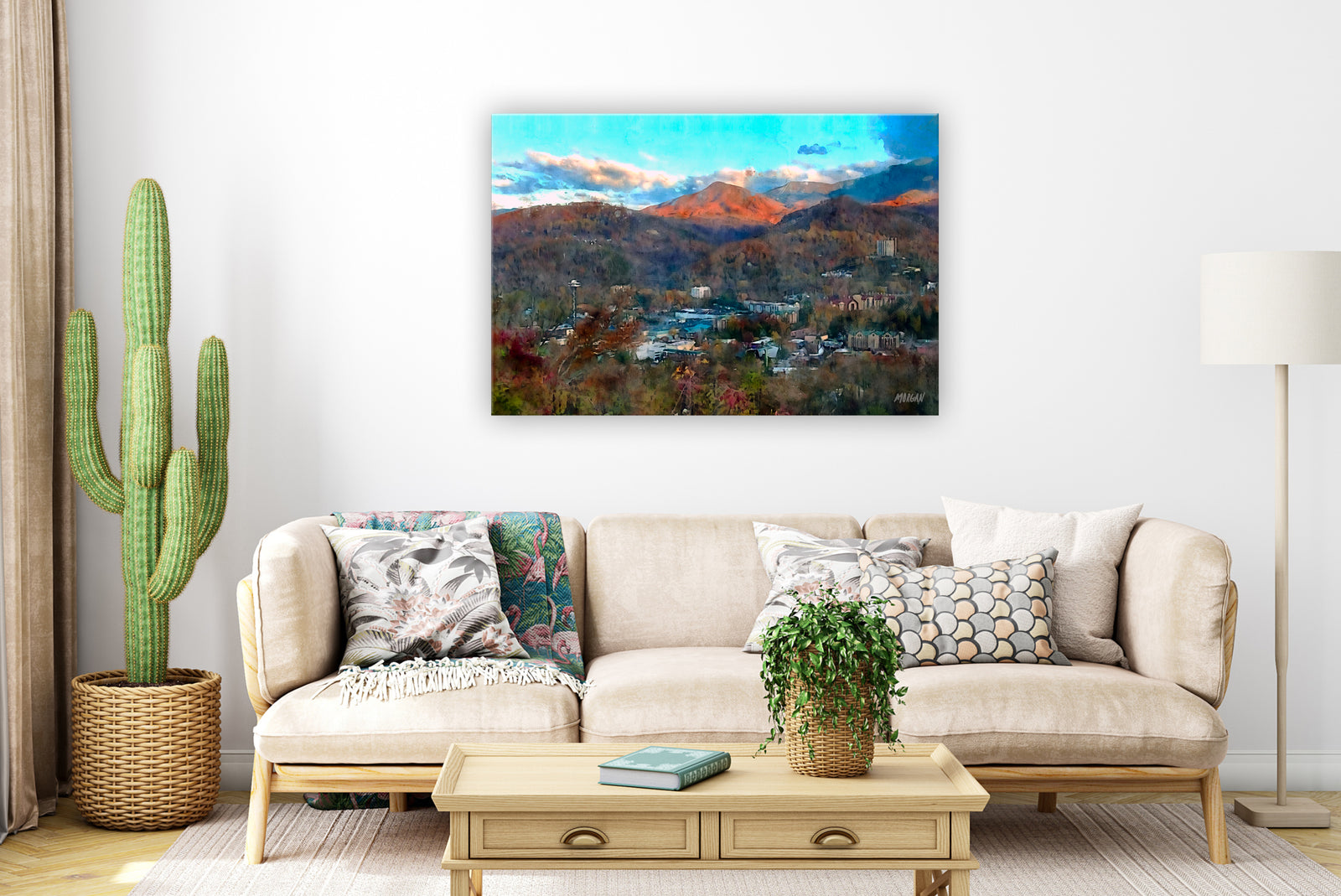 Last Rays – Smoky Mountains wall art.