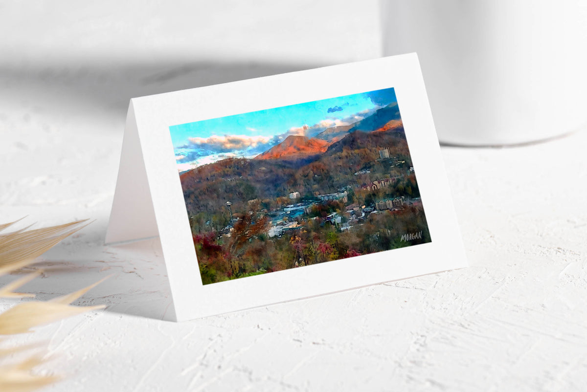Last Rays - Great Smoky Mountains Art Cards