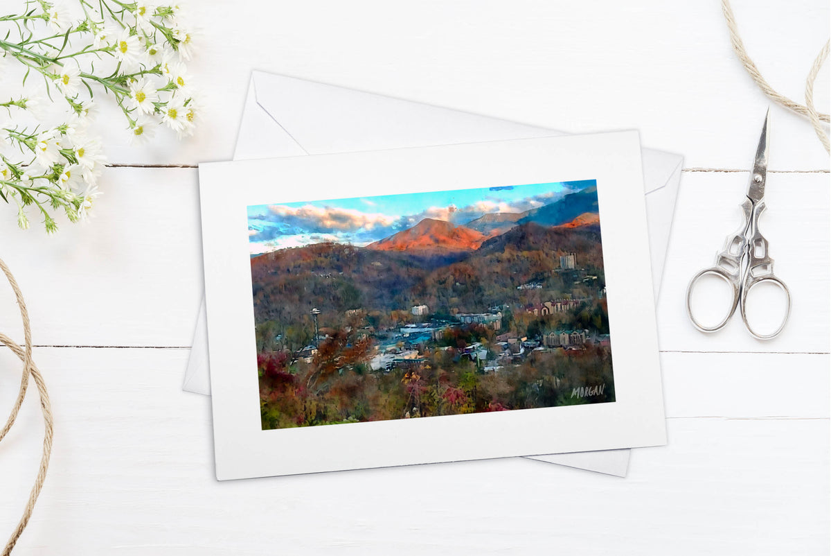 Last Rays - Great Smoky Mountains Art Cards