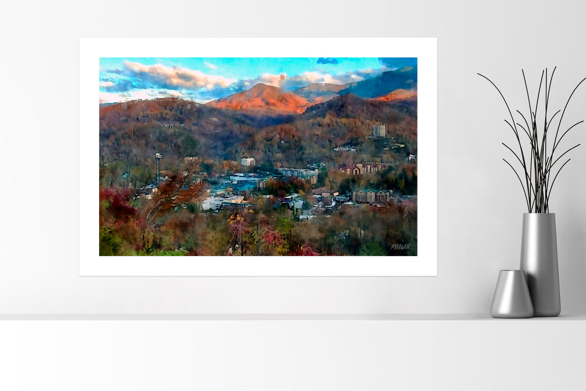 Smoky Mountains Giclee Art Print