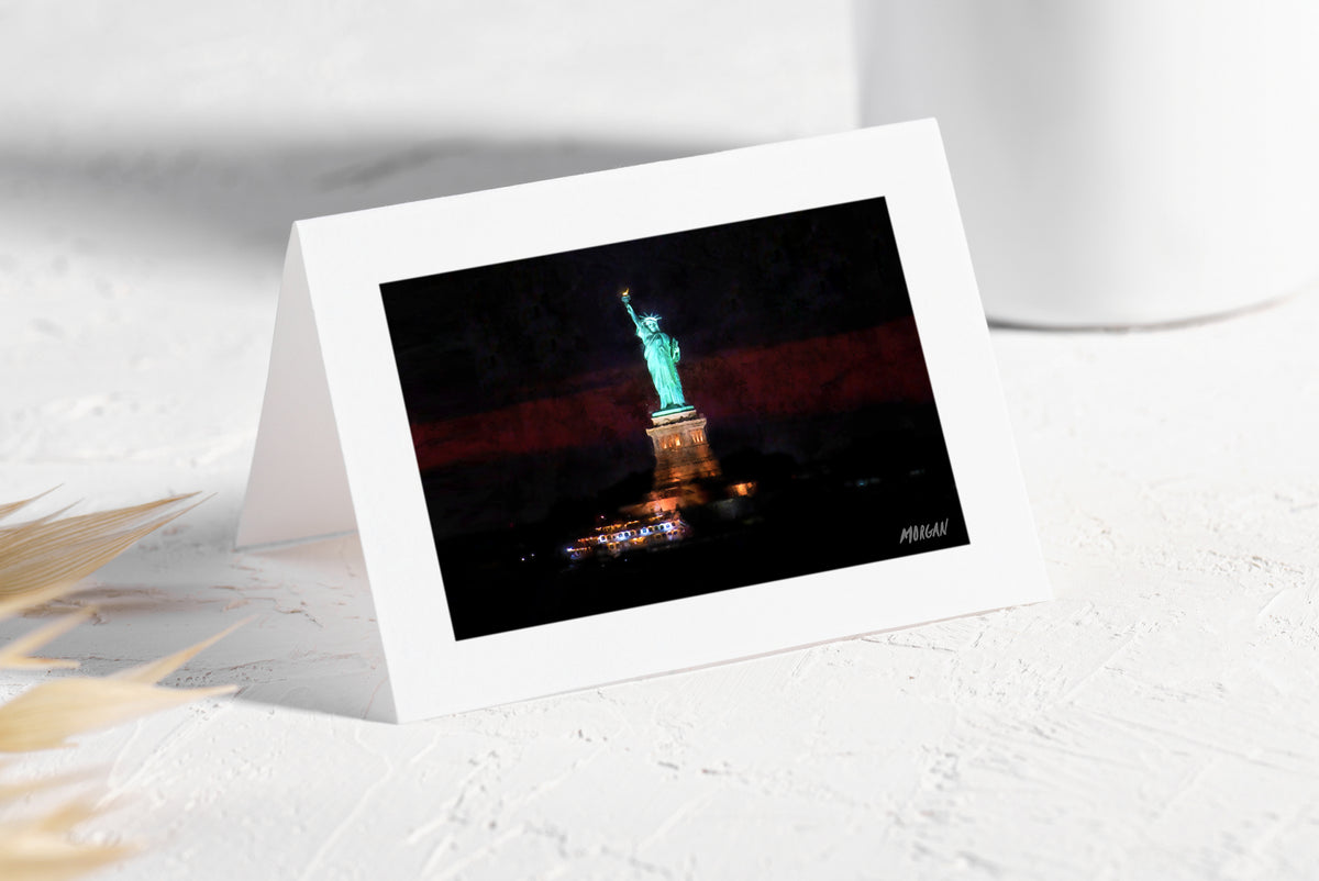 Statue of Liberty NYC Art Card