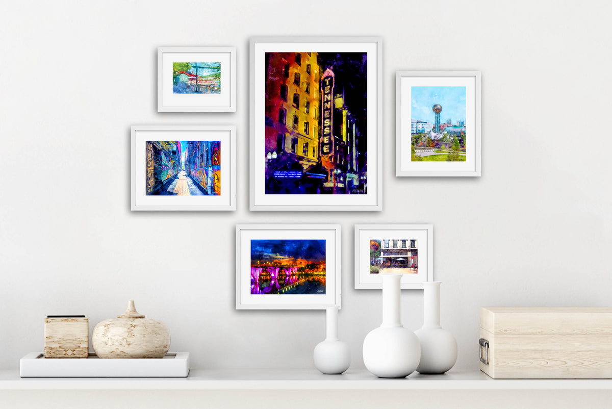 Knoxville Art Prints Set of 6