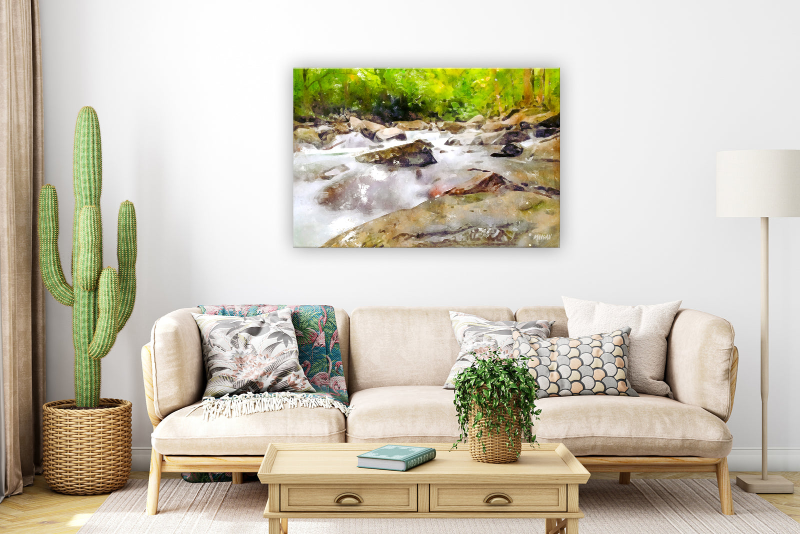 Mountain Stream – Smoky Mountains wall art.