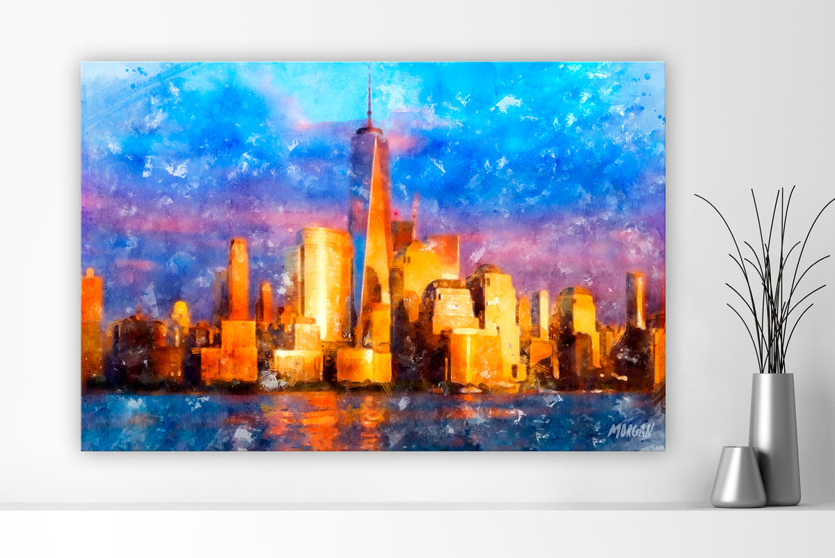 City of Gold - New York Canvases