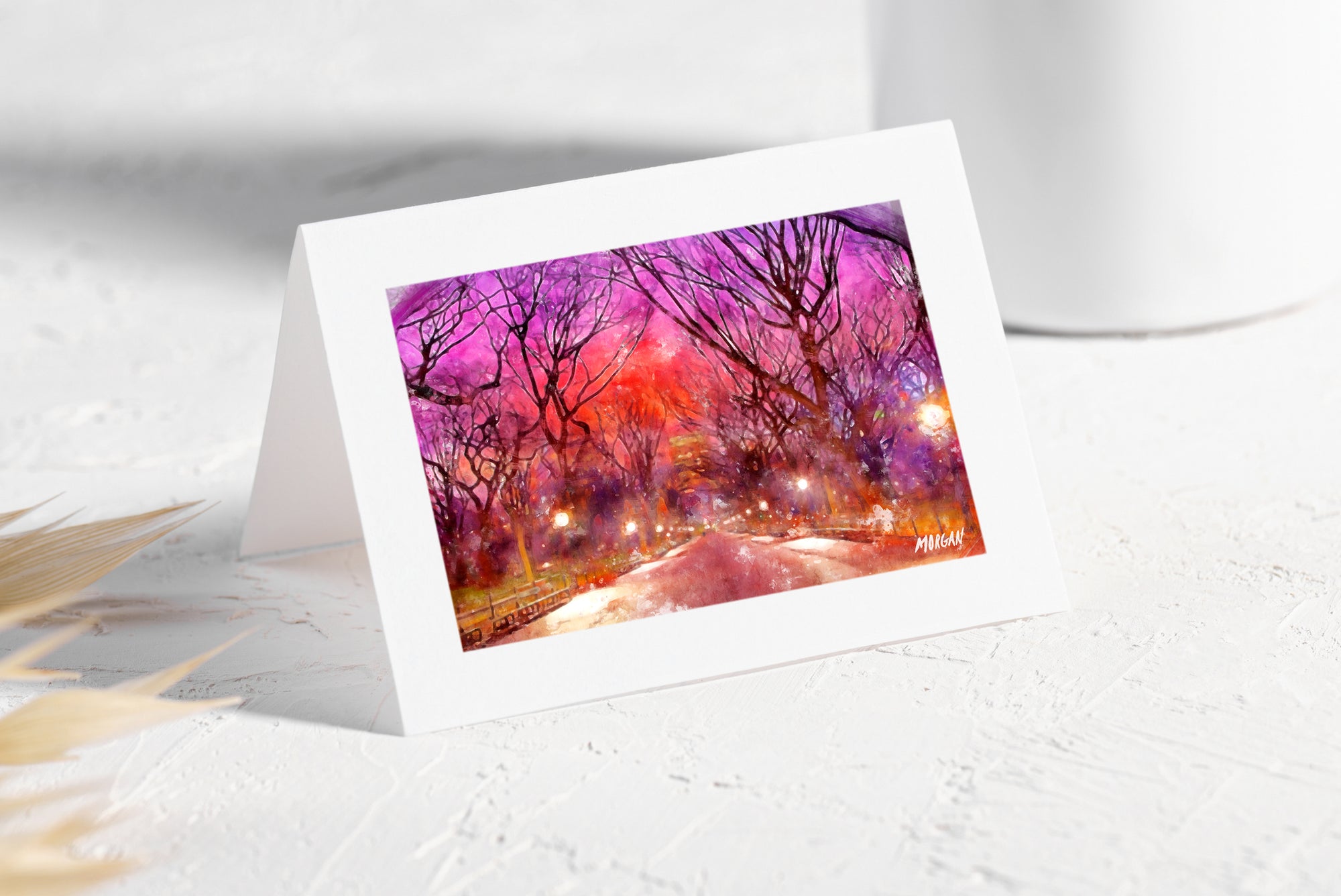 New York Greeting Card - Central park