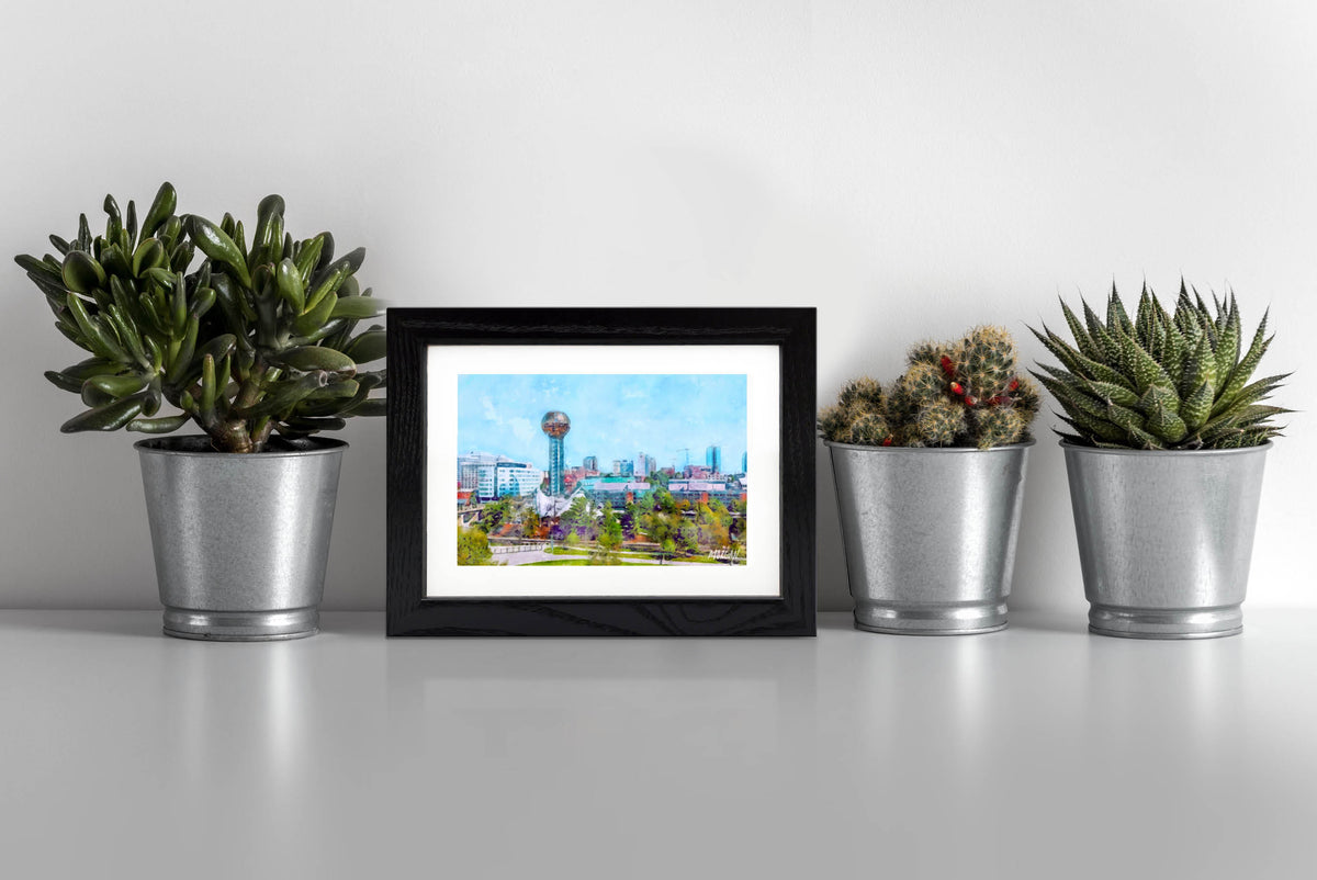 Knoxville Skyline - Knoxville Art Cards