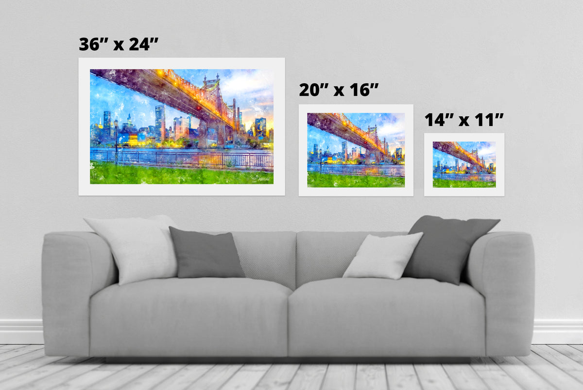 Queensboro Bridge - New York Art Prints
