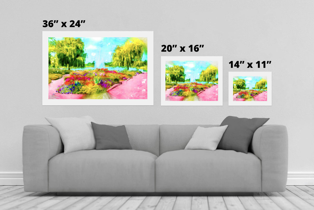 Botanical Gardens - Chicago Art Prints