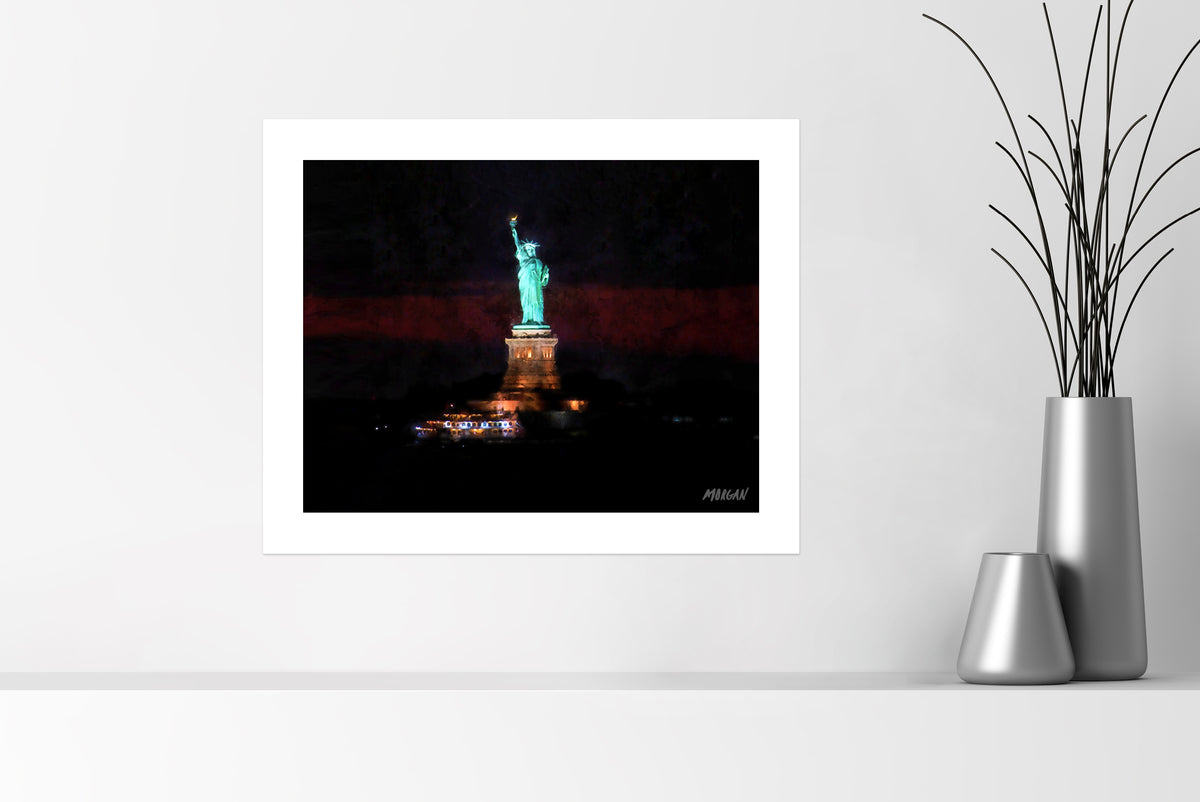 Statue of Liberty 20&quot;x16&quot; Art Print