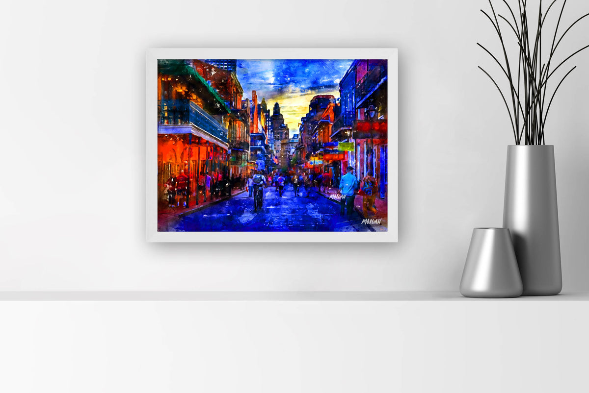 Bourbon Street - New Orleans Canvases