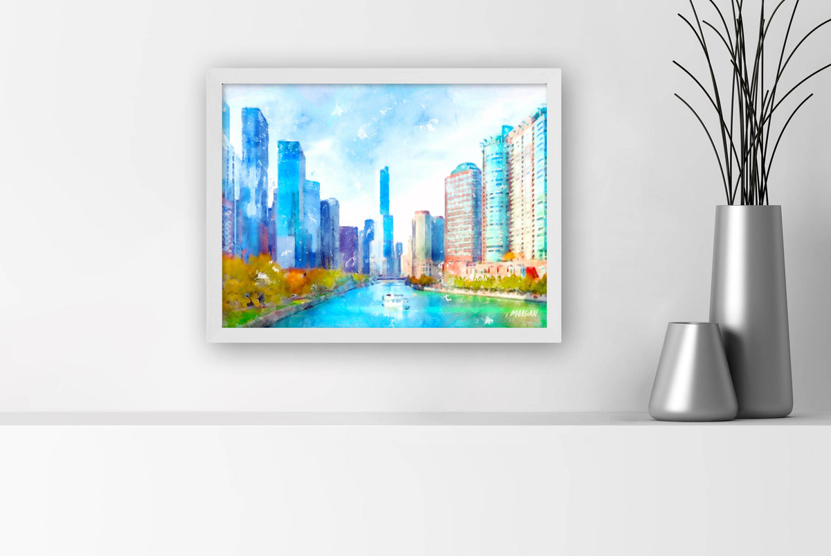 Chicago River - Chicago Canvases