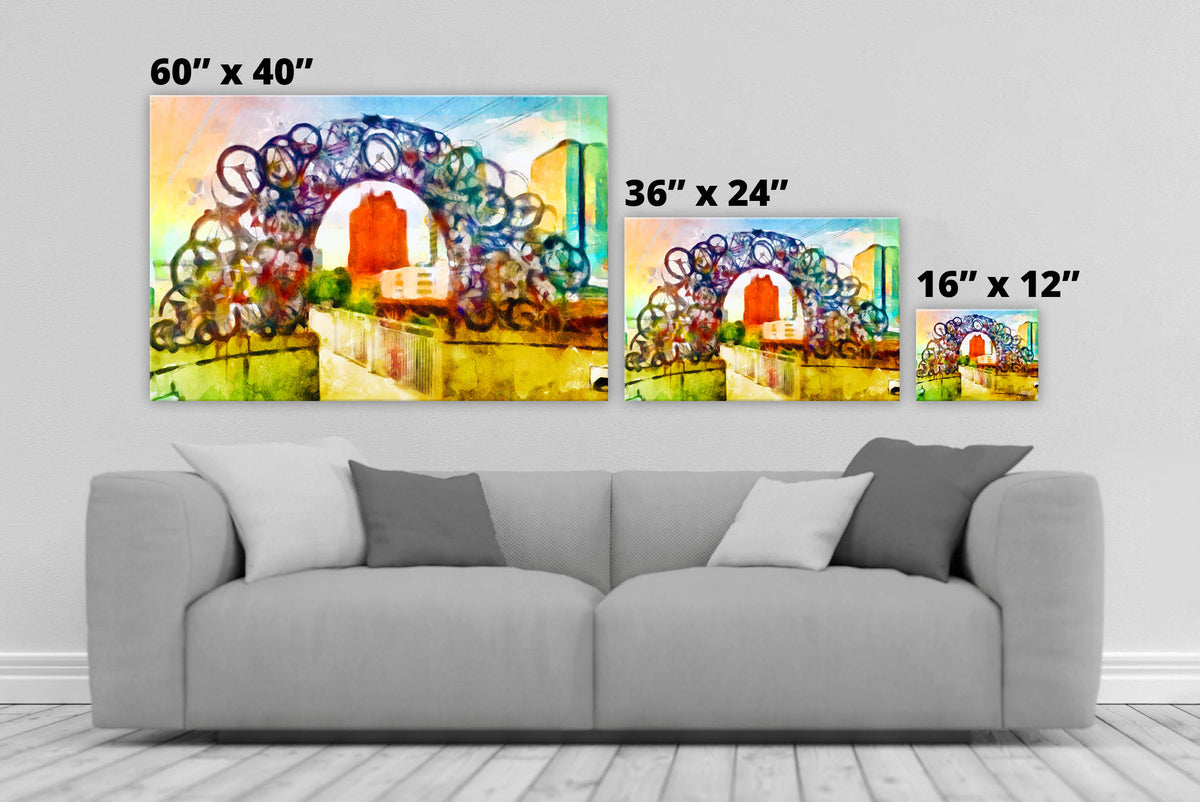 Bike Arch - Knoxville Canvases