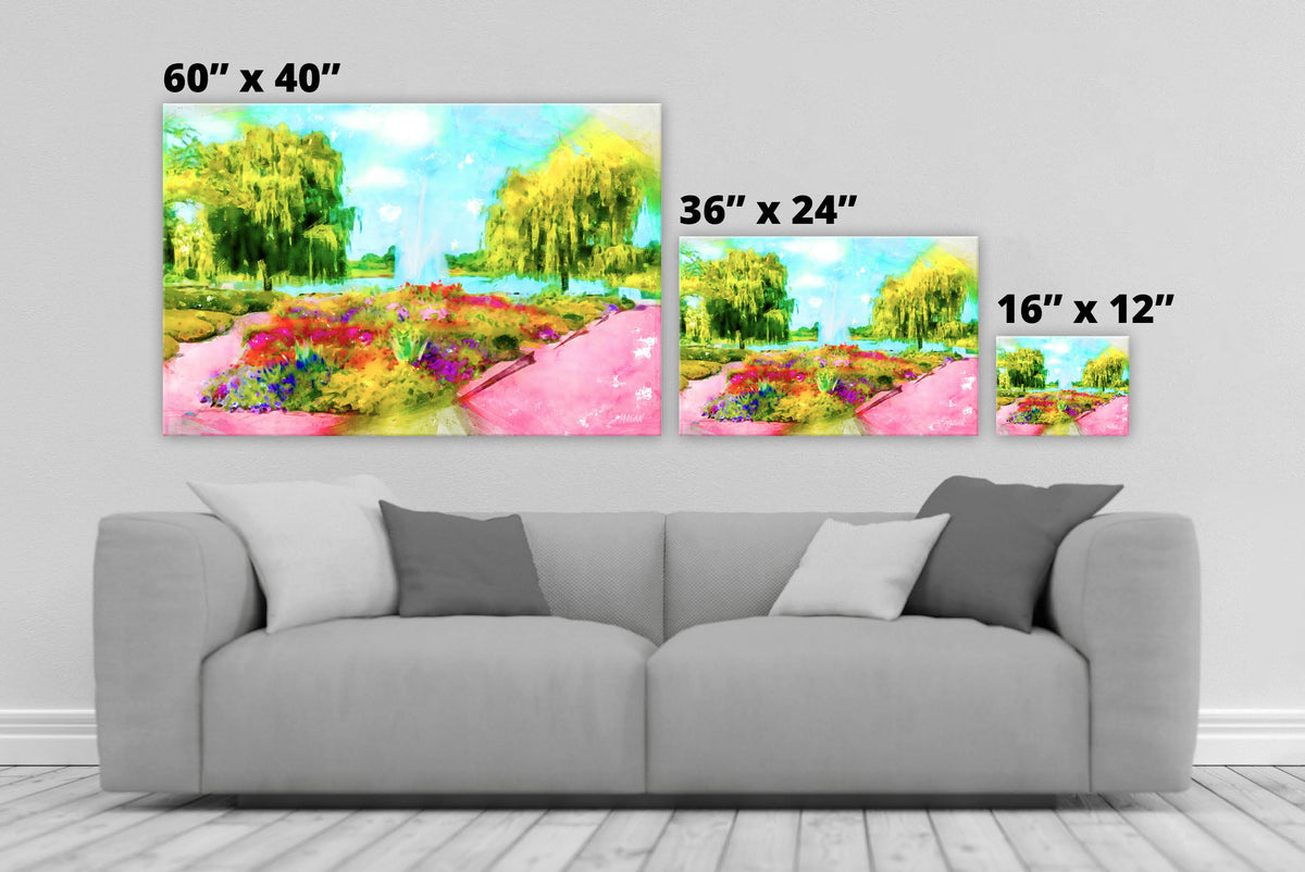 Botanical Gardens - Chicago Canvases