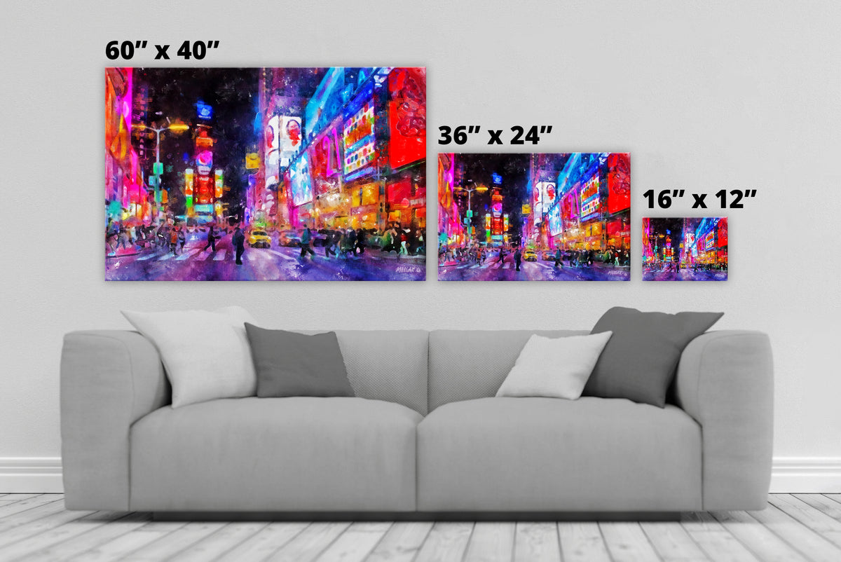 Times Square - New York Canvases
