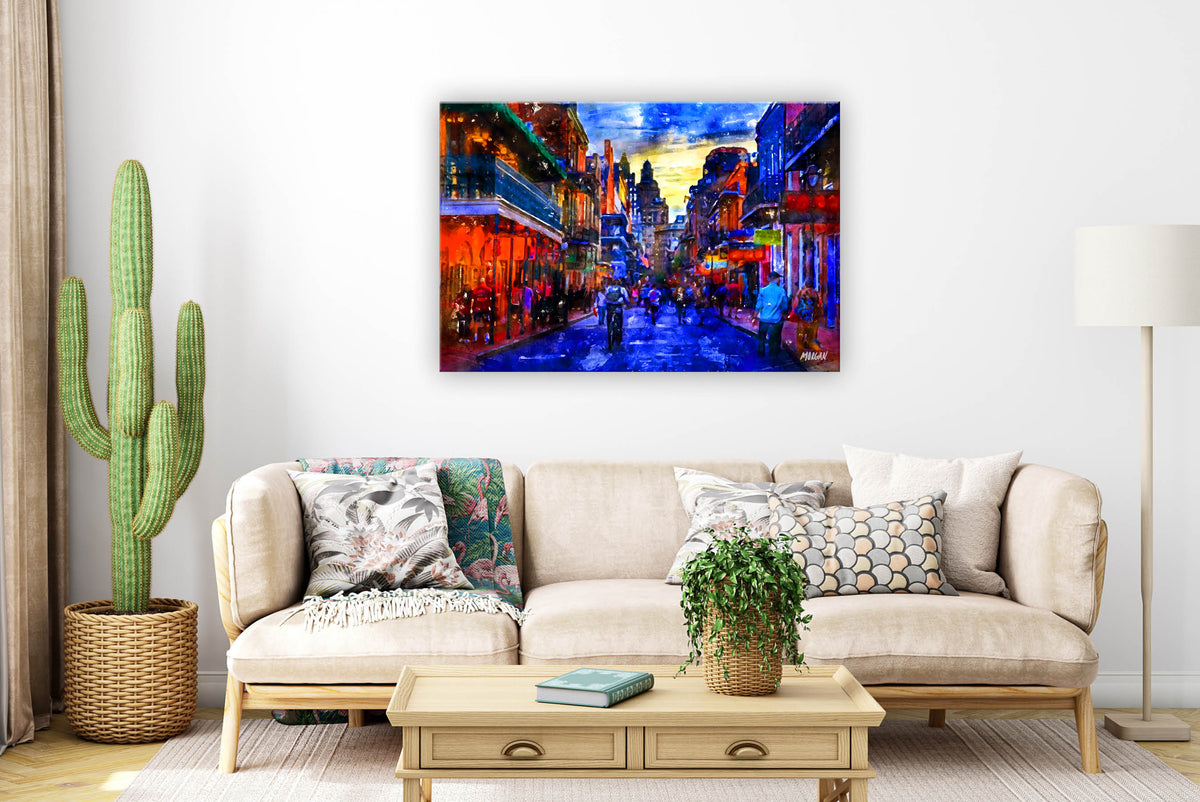 Bourbon Street - New Orleans Canvases