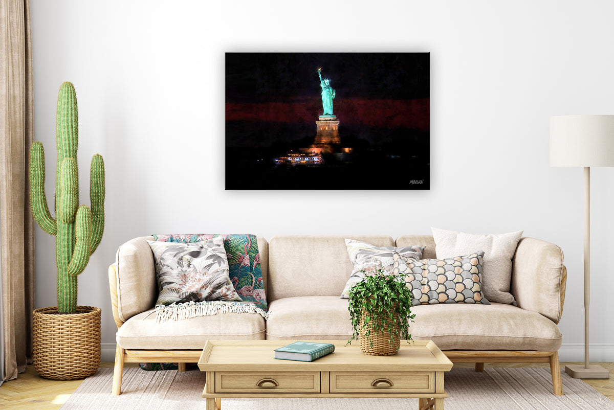 Statue of Liberty Canvas in Room