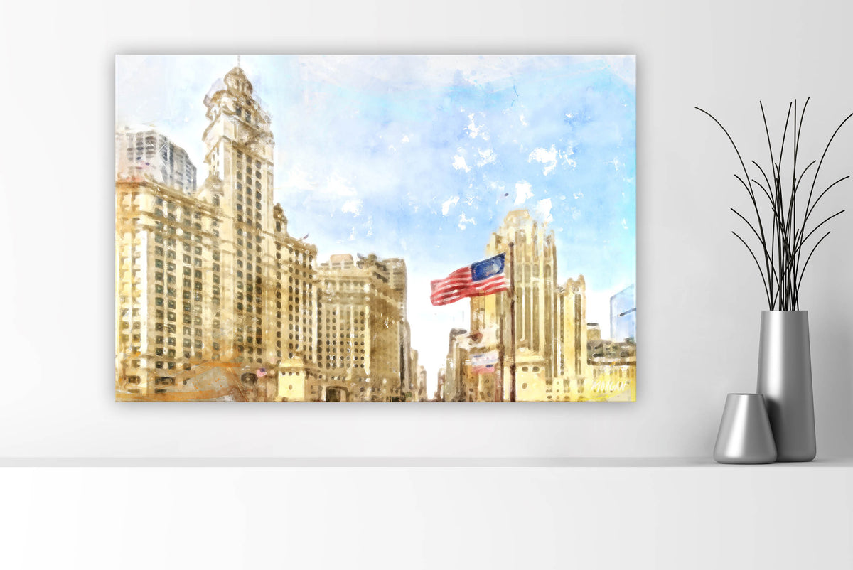 Magnificent Mile - Chicago Canvases