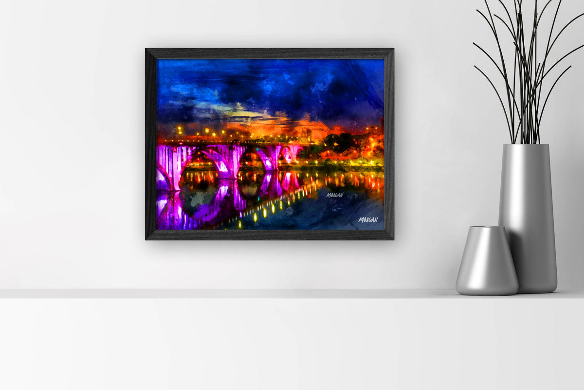 Henley Street Bridge - Knoxville Canvases
