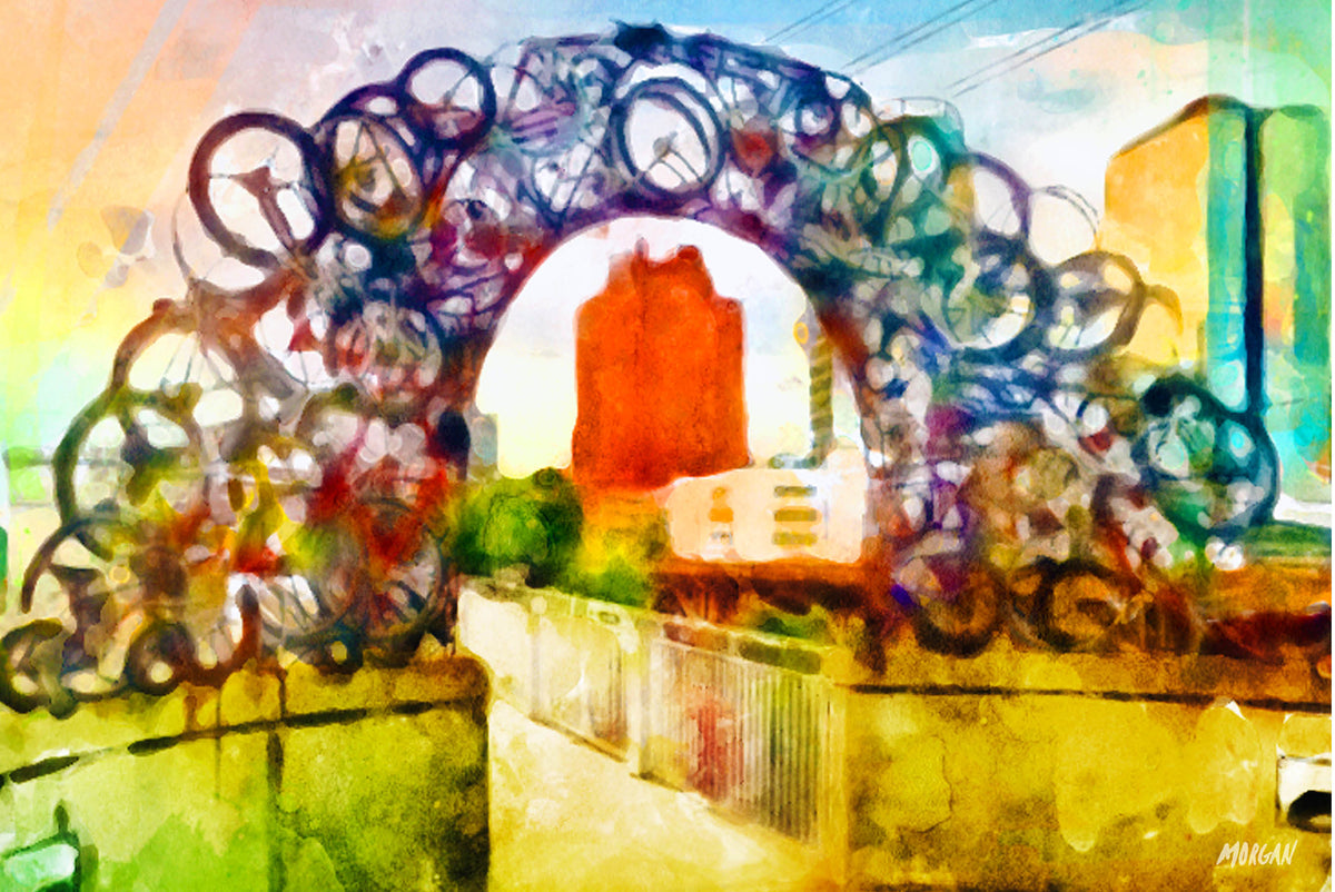 Bike Arch - Knoxville Canvases