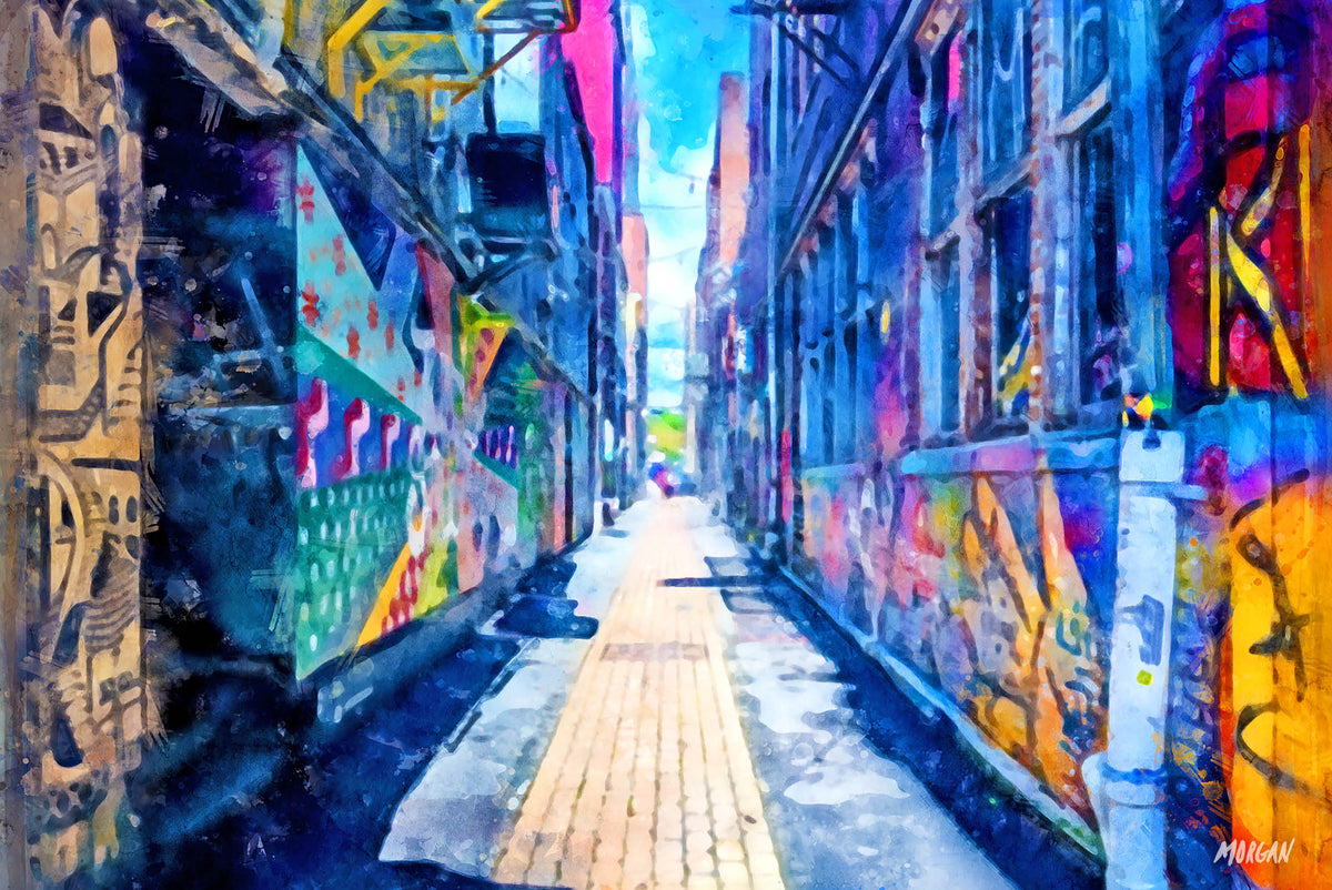 Strong Alley - Knoxville Canvases