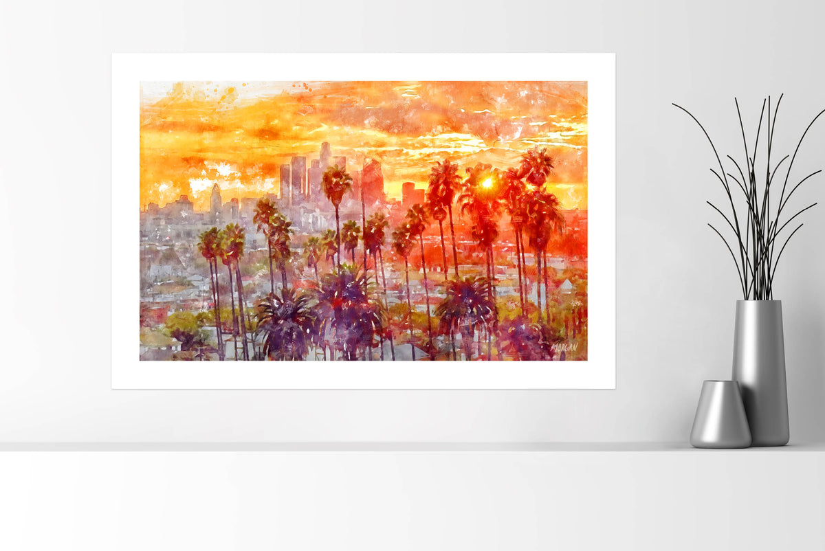 City of Angels - Los Angeles Art Prints