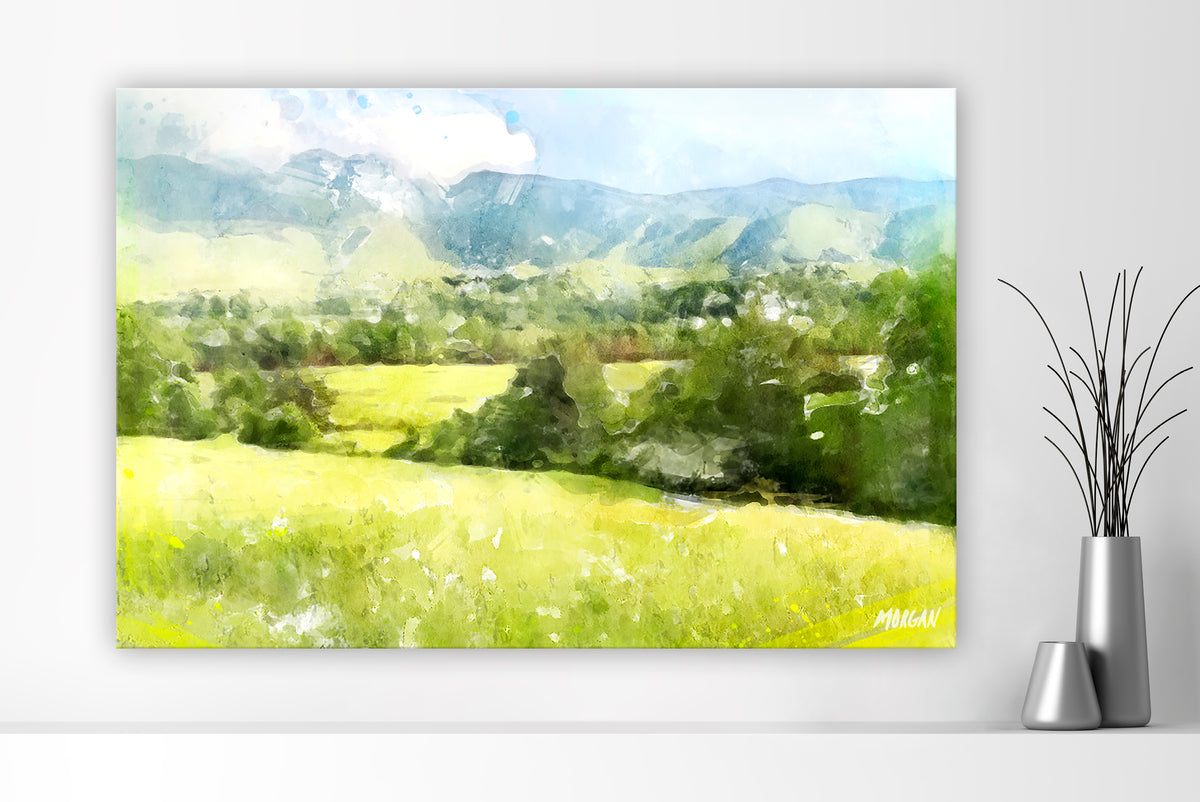 Cades Cove – Smoky Mountains extra large canvas art print.